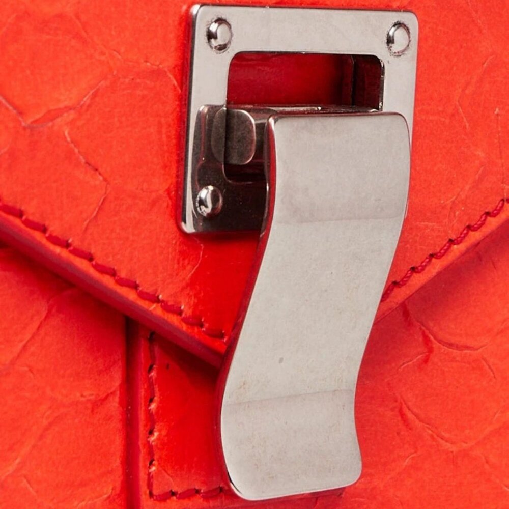 Proenza Schouler Red Python Ps1 Tote Bag - image 7